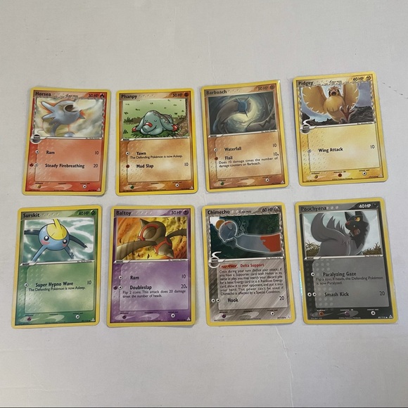 2006 Pokémon Ex Holon Phantoms Pokemon Cards 8 Retro Vintage Cards - Picture 5 of 6